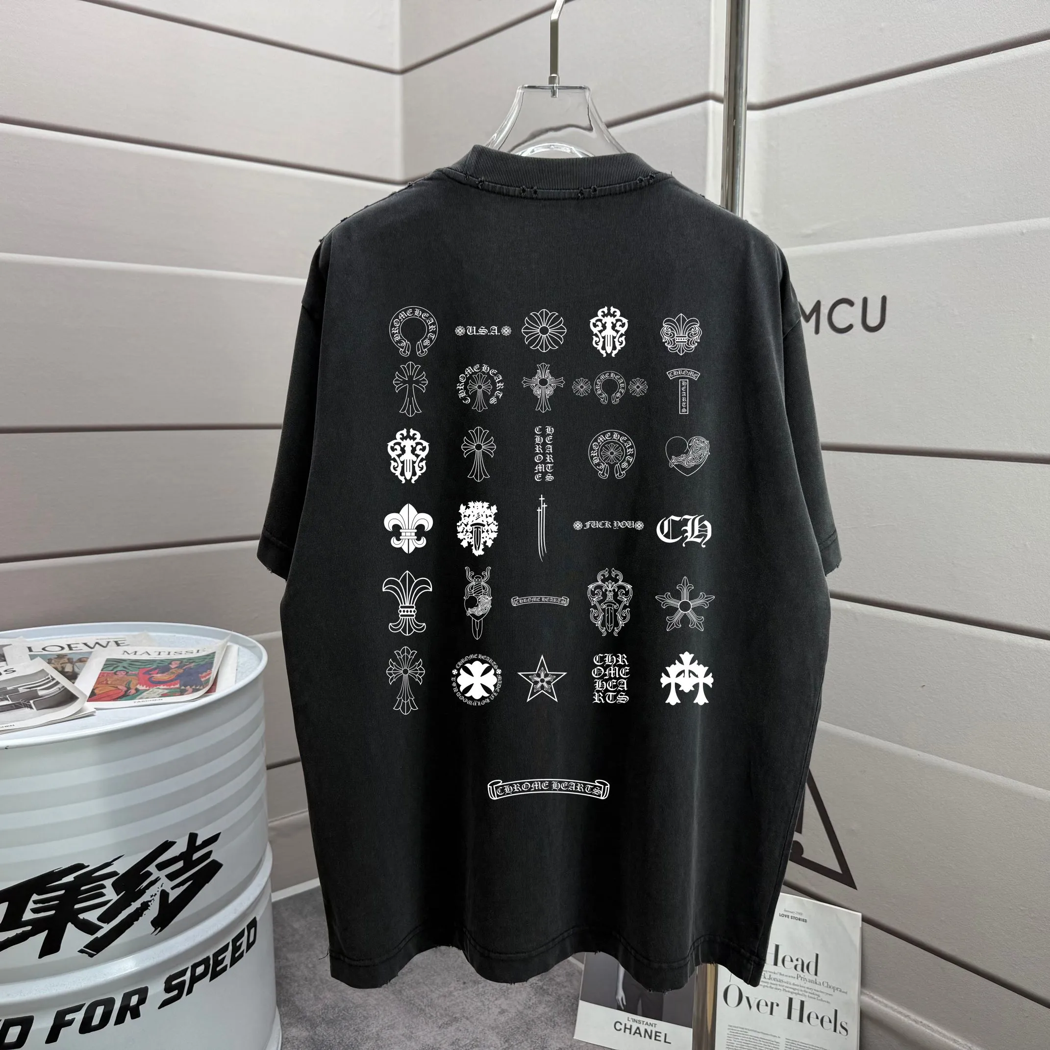 # 95 CH 2025 New Arrival tee Same Style : Size :S M L XL XXL Size： S （90-130 ） M （120-150 ） L （140-165 ） XL （160-180 ） XXL （180 ）